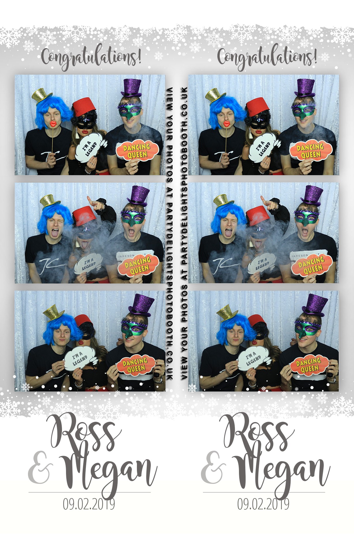 Ross and Megan’s Wedding - Prints | View more photos from the event at gallery.partydelightsphotobooth.co.uk/u/PartyDelightsPhotoBooth/Ross-and-Megan’s-Wedding-Prints